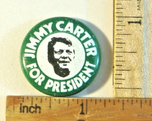 PIN INSIGNIA JIMMY CARTER PARA PRESIDENTE ~ - Imagen 1 de 2