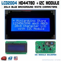 LCD 2004 Blue Serial IIC I2C TWI 20x4 LCD2004 Module Display Screen Arduino