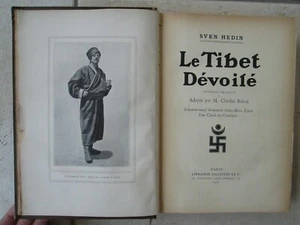 Sven HEDIN : LE TIBET dévoilé, 1910 (incomplet). - Picture 1 of 12
