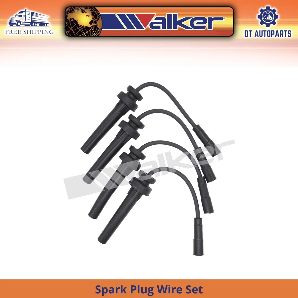Juego de cables de bujía Walker 2002 para Chrysler Voyager 2001-2003 2,4 L L4 Foto 1 de 1