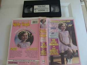 Shirley Temple VHS Little Princess & Shirley Temple Festival Double Feature 1993 - Imagen 1 de 1