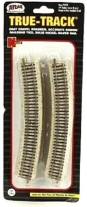 N Scale Atlas True Track 2414 Code 65 14" Radius Curve pkg (8) - Picture 1 of 1