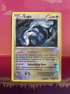 Pokemon Card Lugia Fates Collide Reverse Holo Rare 78/124 Near Mint - Picture 1 of 2