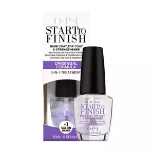 OPI Original Inicio a Finish Base Coat, Top Coat Original Fórmula 15ml Nuevo - Imagen 1 de 1