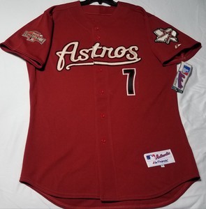 red astros jersey