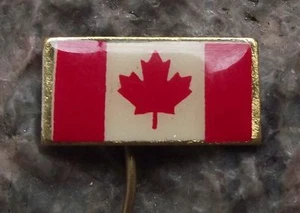 Dominion of Canada Maple Leaf National Canadian Flag Official Pin Badge - Picture 1 of 4