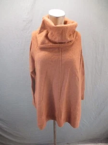 MAX STUDIO Size 1X Womens Alpaca Blend Cowl Neck Loose Winter Soft Sweater 005 - Picture 1 of 11