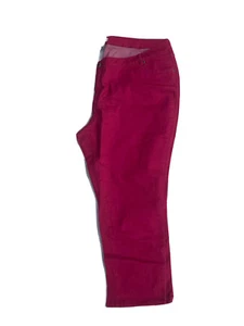 Jessica London REDDISH CORAL Stretch Denim Pants Jeans 26W - Picture 1 of 6