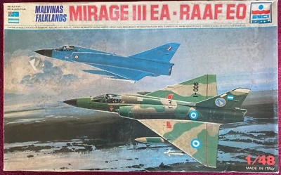 MAQUETTE - ESCI - 1/48 - AVION - MIRAGE III EA - RAAF EO - VOIR DESCRIPTIF - Photo 1/2