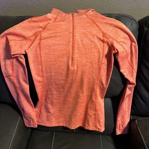 Under Armour Women’s ColdGear Cozy 1/2 Zip Orange Med - 1248526. - Picture 1 of 4