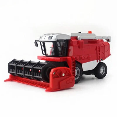 Farm Tractor Toy Front Harvester Diecast Toy Vehicle Farm Toys for Boys Kids Red - Image 1 of 4