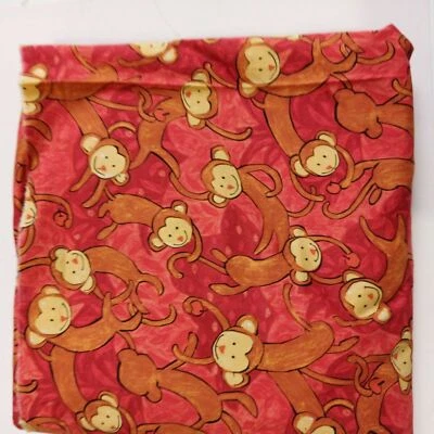vintage Safari So Good by P&B Textiles fabric Monkey sewing quilting 44" x 72" - Image 1 of 4