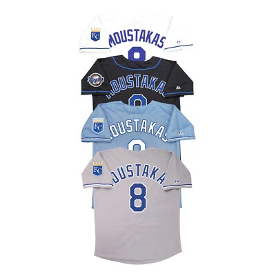 Mike Moustakas Kansas City Royals Home/Road/Alternate Men's Jersey w/ Patch - Image 1 of 2