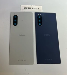 Genuine💯Sony Xperia 5 Cover Rear back battery glass J9210 inc Lens🔥Grade A - Zdjęcie 1 z 2