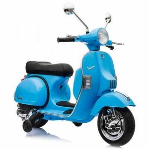 Scooter per Vespa PX elettrico 12V blu 1 velocità 2 km/h senza batteria - Imagen 1 de 4