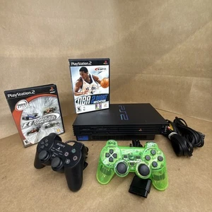 Playstation 2 PS2 Bundle Spiele, 1 OEM Controller Sony Slim SCPH-30001 getestet - Bild 1 von 24