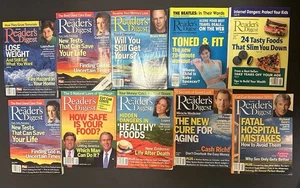 2000's Reader's Digest Magazine Lot Jennifer Lopez, Celine Dion, Bruce Willis + - Bild 1 von 2