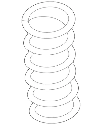 Genuine Nissan 2017-2022 Nissan Armada - Coil Spring 55020-1LA8C - Image 1 of 2