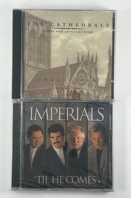 The Cathedrals - Hymns & Spiritual Songs Vol 1 and 2 - 2 CDs New Sealed + Bonus Foto 1 de 2