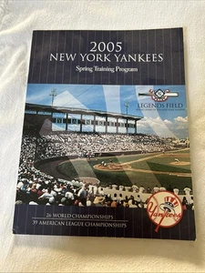 2005 New York Yankees Spring Training Program Legends Field L2 - Picture 1 of 24