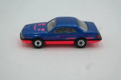 1992 MATCHBOX '87 Ford T-Bird Turbo Coupe отдельный никогда не доставался из коробки синий розовый Thunderbird - Изображение 1 из 4