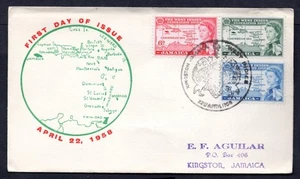 Jamaica - 1958 The West Indies Federation First Day Cover - Picture 1 of 2