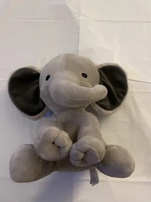 Bedtime Originals Choo Choo Gray Humphrey Elephant Stuffed Animal Plush EUC - Image 1 of 4