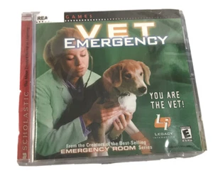 New RARE VET EMERGENCY YOU ARE THE VET! PC CD-ROM GAME Windows And Mac SEALED - Picture 1 of 2