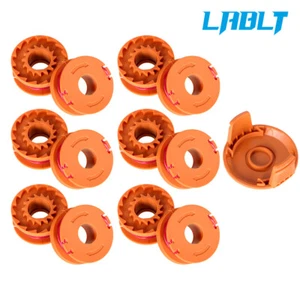LABLT Confezione da 12 Decespugliatore a Corde Linea Bobina per Worx WG150 151 152 153 154 - Foto 1 di 9