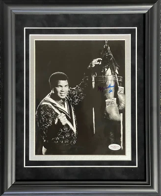 Muhammad Ali Autographed Framed 8x10 Photo (JSA) - Image 1 of 2