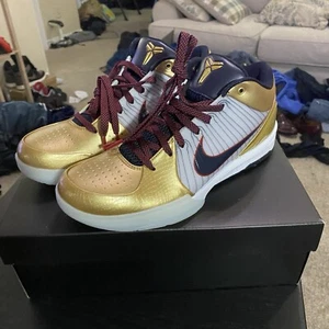 Nike Zoom Kobe 4 Protro 2024 Medalla de Oro Hombres’s 10 Zapatos de Baloncesto Juegos Olímpicos - Imagen 1 de 8
