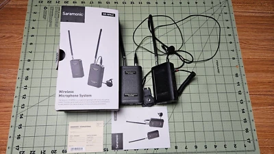 Saramonic SR-WM4C 4-Channel VHF Wireless Lavalier Microphone System Used - Image 1 of 4