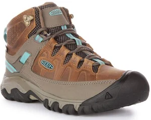Keen Targhee Iii Wp Zapatilla Para Hombre Marrón Azul Talla UK 3-8 - Imagen 1 de 6