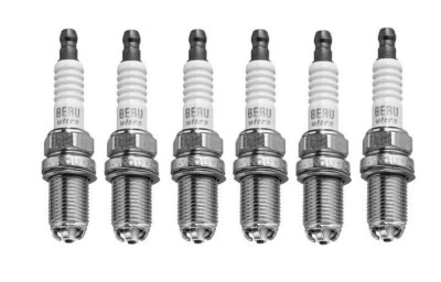 Porsche Spark Plugs x 6 Beru Fits Boxster 986 2.7 S 3.2 987 911 996 3.4 Carrera - Image 1 of 3