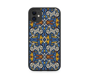 Comic African Pattern Rubber Phone Case Shapes Patterns Lines Style Theme H668 - Picture 1 of 2