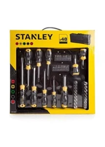 Stanley Screwdriver Socket and Bit Set with Bag 48 Piece - Picture 1 of 4