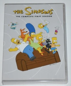 The Simpsons The Complete First Season 3 DISCS SET DVD 4 PAL Great Condition - Picture 1 of 6