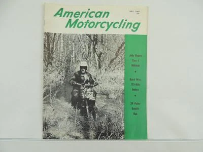 Revista American Motorcycling julio 1964 BSA Thunderbolt Yamaha L3708 Foto 1 de 4