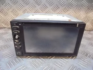 SAT NAV NAVIGATION SYSTEM 2 DIN DVD PLAYER USB AUX SD WITH ISO CABLE - Picture 1 of 5