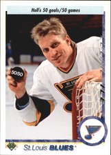 1995-96 (BLUES) Upper Deck Electric Ice #233 Brett Hull