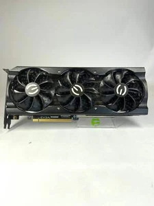 Broken EVGA GeForce RTX 3080 12GB XC3 Black GDDR6X Graphics Card 12G-P5-4861-KL - Picture 1 of 8