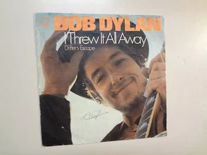 BOB DYLAN: I Threw It All Away 2:23- Drifter’s Escape-Holland 7" 69 CBS 4219 PSL - Picture 1 of 4