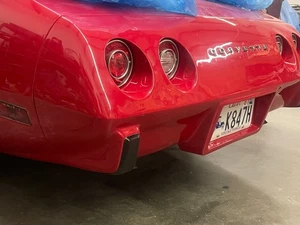 Corvette 1975 Flex Fiberglass Rear Bumper Cover With Letter Indents - Bild 1 von 6