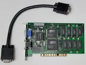 Diamond Monster 3D PCI akcelerator graficzny (3dfx voodoo, 4MB, retro, 1997) - Zdjęcie 1 z 4