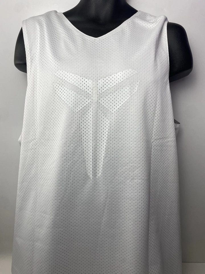 Nike Kobe Bryant Mamba Reversible Tank - Top FZ0934-100 Pearl White Camo XL Tall