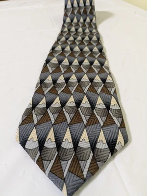 Colección de contenedores espaciales de corbata Jerry Garcia vintage 14 hechos en seda EE. UU. 56x3,75 Foto 1 de 4