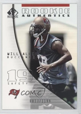 2004 SP Authentic Rookie Authentics /1199 Will Allen #122 - Image 1 of 2