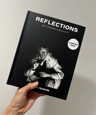 Roger Deakins *SIGNED* Book Reflections: On Cinematography Hardcover SHIPS NOW - Imagem 1 de 2