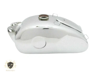 Fit For BENELLI 175 ENDURO CHROME STEEL PETROL TANK - Imagem 1 de 4