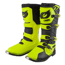 Oneal Rider Pro Boots Off-Road Motorcycle Motocross Enduro ATV Quad Neon Yellow